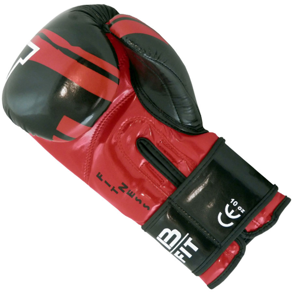 Boxerské Rukavice B-fit 10 Oz BAIL Red To Black